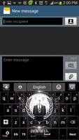 Anonymous Go Keyboard HD theme スクリーンショット 1