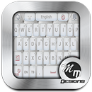 Best White GO Keyboard Theme-APK