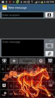 Fire Horse GO Keyboard screenshot 1