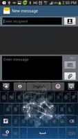 Zodiak Leo GO Keyboard thema screenshot 2