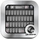 Metal GO Keyboard Emoji Theme aplikacja