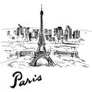 Temat Paris GO Keyboard aplikacja