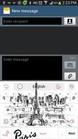 París GO tema del teclado captura de pantalla 1