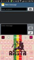 Rasta GO Keyboard captura de pantalla 1