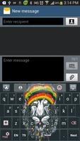 Reggae Lion GO Keyboard screenshot 1