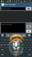 Reggae Lion GO Keyboard screenshot 3