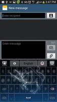 GO Keyboard zodiaku Byk tematu screenshot 3