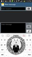 The Anonymous Keyboard Theme syot layar 3