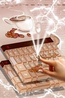 برنامه‌نما Morning Coffee Cup Keyboard عکس از صفحه