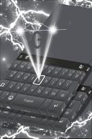 Matte Grey Keyboard Theme poster