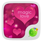 Magic Love GO Keyboard Theme icône