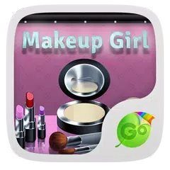 Makeup Girl Keyboard Theme