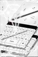 Music Notes Keyboard Theme poster