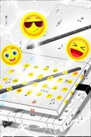 Music Notes Keyboard Theme screenshot 3