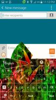 Rasta Fire Keyboard ảnh chụp màn hình 1