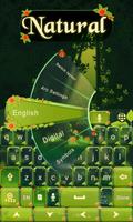 Natural GO Keyboard Theme تصوير الشاشة 3