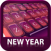 Keyboard New Year icon