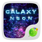 Neon Galaxy GO Keyboard Theme icône