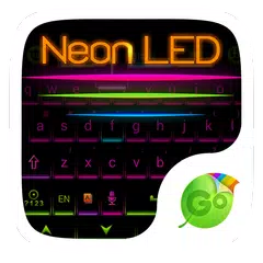 Neon LED GO Keyboard Theme APK download