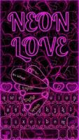 Poster Neon Love Theme