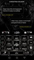 Broken Glass Keyboard Theme اسکرین شاٹ 3