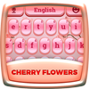 Cherry Flowers Keyboard Theme icône