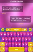 Fancy Color Keyboard Theme syot layar 1