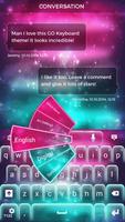 Galaxy Keyboard Theme poster