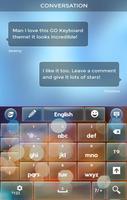 Glass Keyboard Theme imagem de tela 3