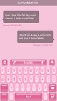 Pinky Keyboard Theme تصوير الشاشة 3