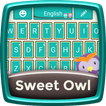 Sweet Owl Keyboard Theme