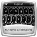 White Leopard Keyboard Theme APK