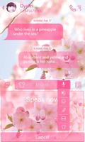 Sakura GO Keyboard Theme capture d'écran 3