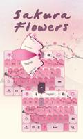 Sakura Flowers Keyboard Theme poster