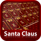 Keyboard Santa icon