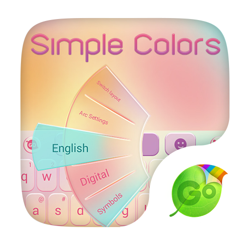 Simple Colors Keyboard Theme