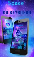 Space GO Keyboard Theme Emoji پوسٹر