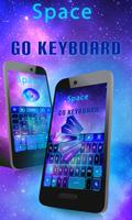 Space GO Keyboard Theme Emoji Affiche