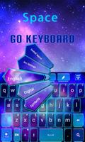 Space GO Keyboard Theme Emoji اسکرین شاٹ 3