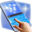 Sparkly Blue Keyboard Theme APK