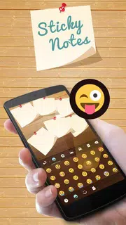 Sticky Note Emoji GO Keyboard