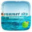 Summer Sea GO Keyboard Theme