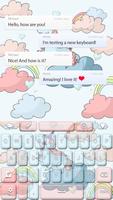 Cute Unicorn Theme ภาพหน้าจอ 1