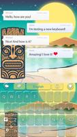 Hawaii Theme Keyboard screenshot 1