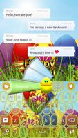 Happy Easter Keyboard poster