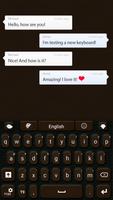 Leather GO Keyboard স্ক্রিনশট 1