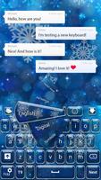 Snowflake clavier Affiche