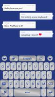Silver GO Keyboard screenshot 1