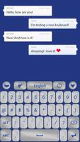 Silver GO Keyboard screenshot 2