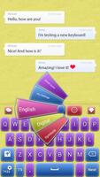 Super Colors Keyboard poster